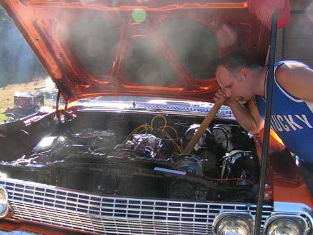 1963_Impala_Engine_Running_And_Dr._Berg